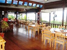 Rose Garden Resort - Palau. Dining area.